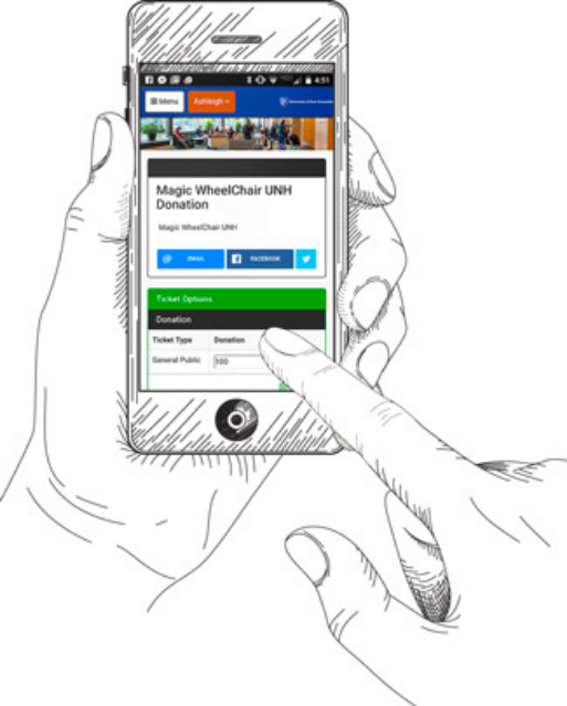 Student organization ticketing mobile